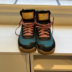 North face hiking boots